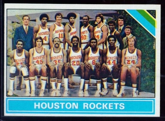 123 Houston Rockets Team